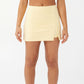 COTTON ON Women's Smoothing Basketball Skirt Yellow Size X-Large