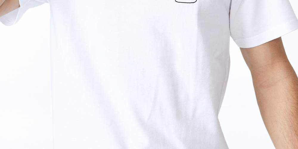 Cotton On Men's Tbar Art T-Shirt White Size Medium