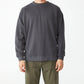 COTTON ON Men's Pigment Dyed Oversized Crew Sweatshirt Gray Size Large