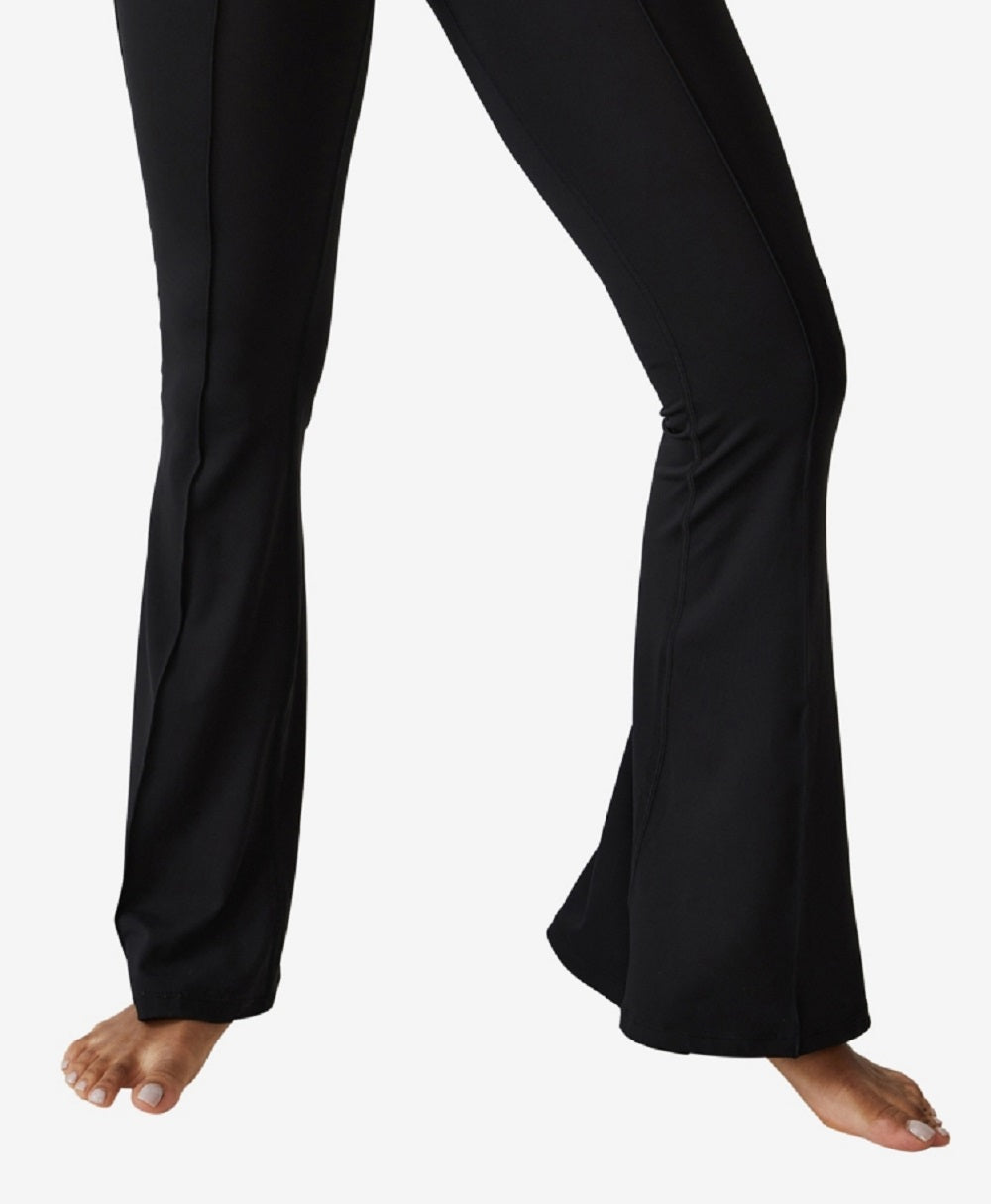 COTTON ON Women's Contouring Yoga Flare Pants Black Size Medium