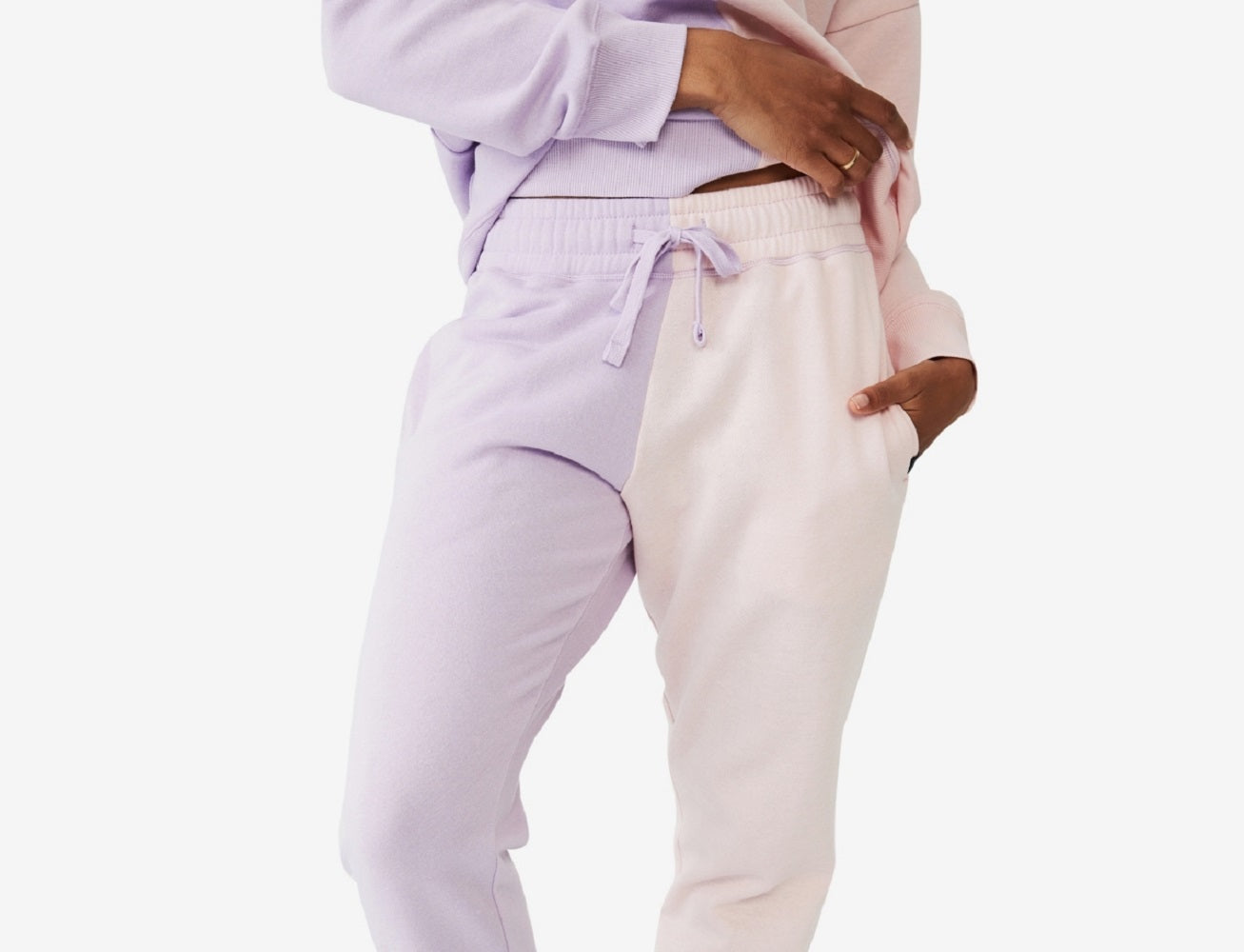 COTTON ON Women's Lifestyle Gym Sweatpants Purple Size X-Large