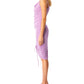 Bardot Women's Kinsley Ruched Slipdress Purple Size 4