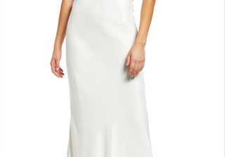 Bardot Karlotta Cutout Slipdress in Ivory , Size 6