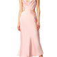 Bardot Women's Cowl Neck Cutout Slipdress Pink Size 6
