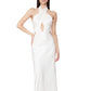 Bardot Women's Wyn Halter Neck Dress White Size 10