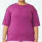 COTTON ON Women's Active Boyfriend T-Shirt Purple Size 14W