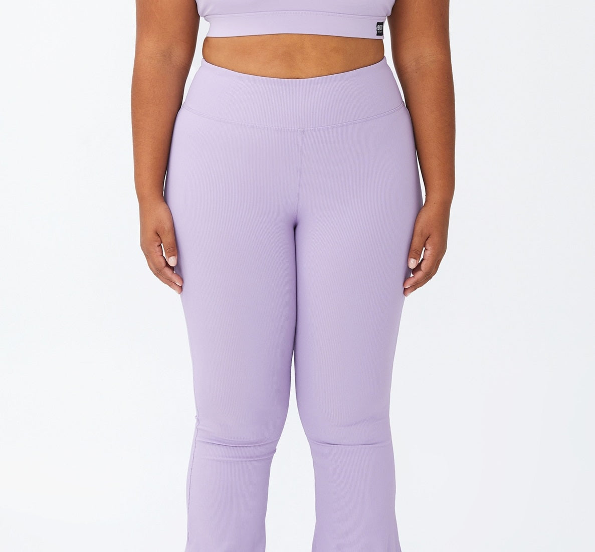 COTTON ON Women's Active Rib Flare Pants Purple Size 22W – Steals