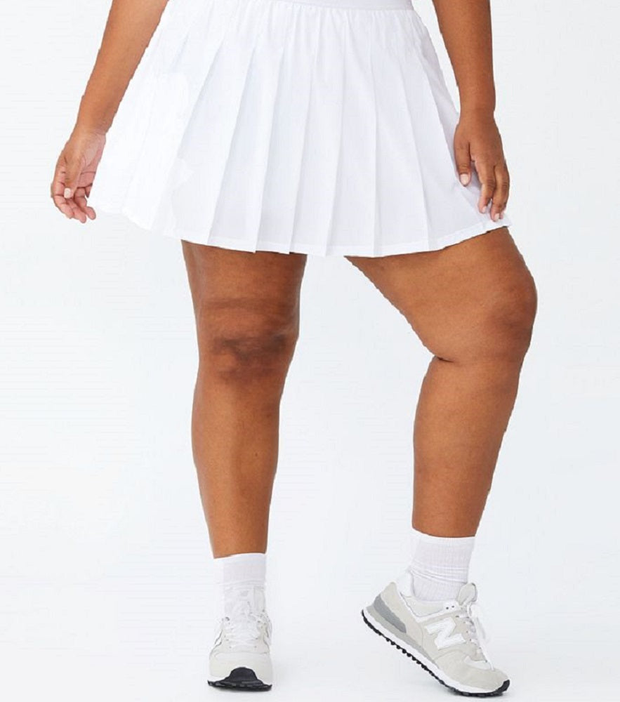 COTTON ON Women's Active Match Point Tennis Skirt White Size 16W