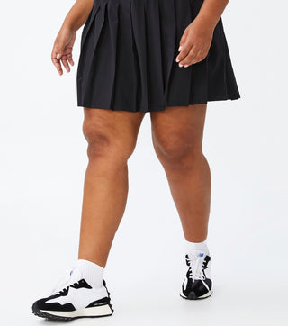 COTTON ON Women's Active Match Point Tennis Skirt Black Size 14W