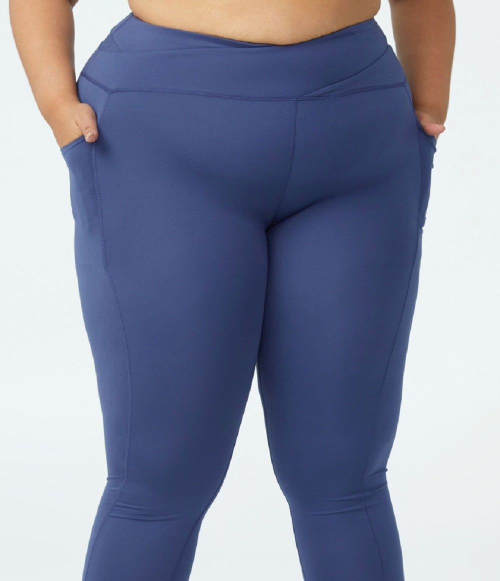 COTTON ON Women's Active Ultra Soft Cross Over Full Length Tight Pants –  Steals