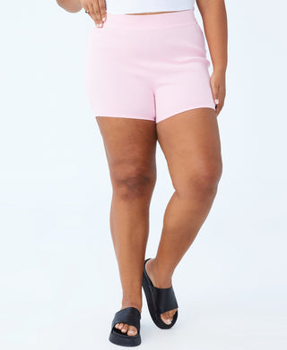 COTTON ON Women's Active Summer Knit Bike Short Pink
