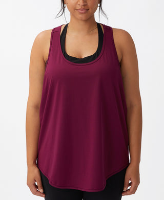 COTTON ON Women's Active Training Tank Top Purple