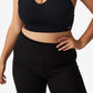 COTTON ON Women's Active Ultimate Workout Crop Top Black