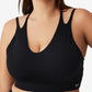 COTTON ON Women's Active Ultimate Workout Crop Top Black