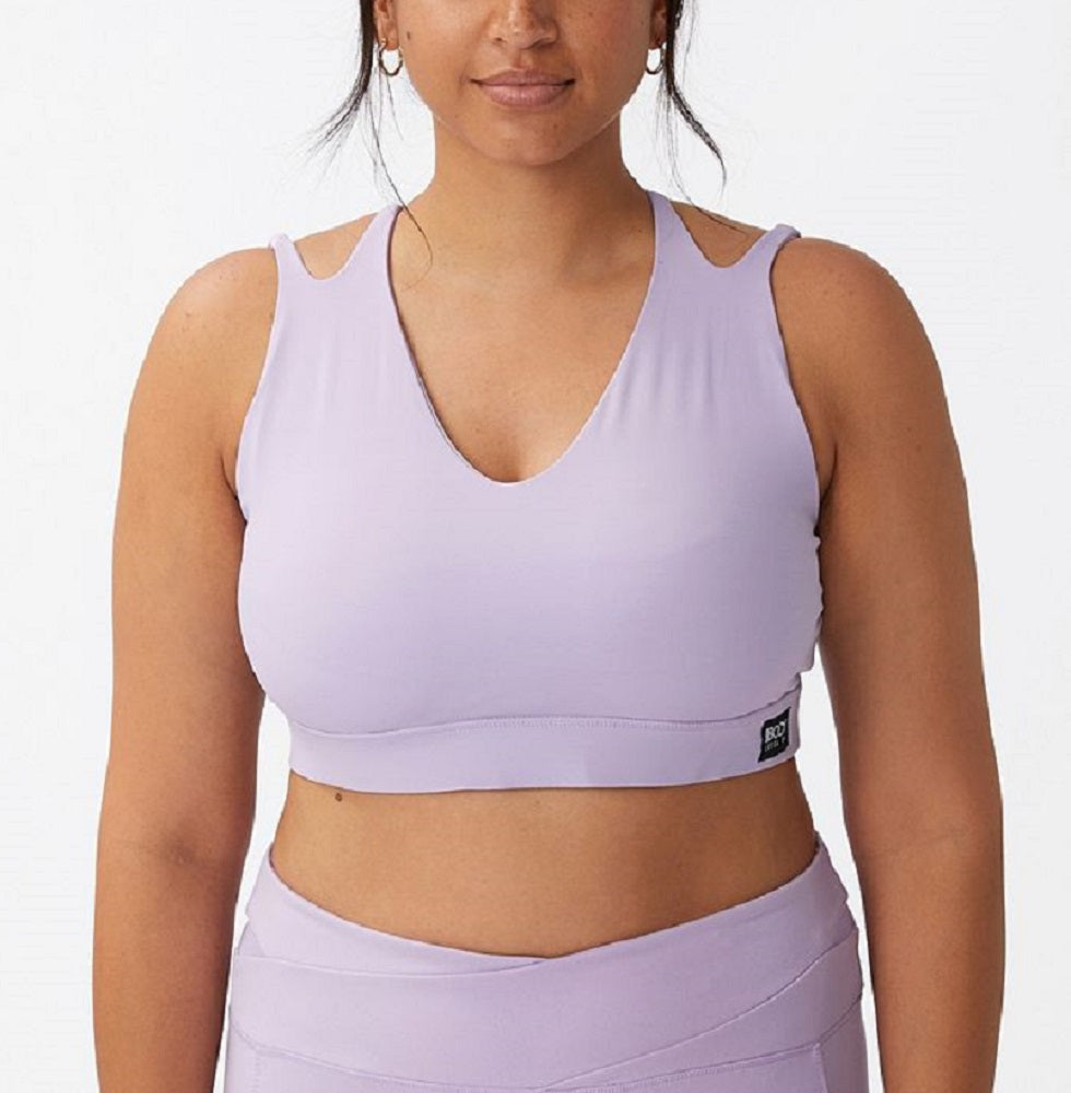 COTTON ON Women's Active Ultimate Workout Crop Top Purple