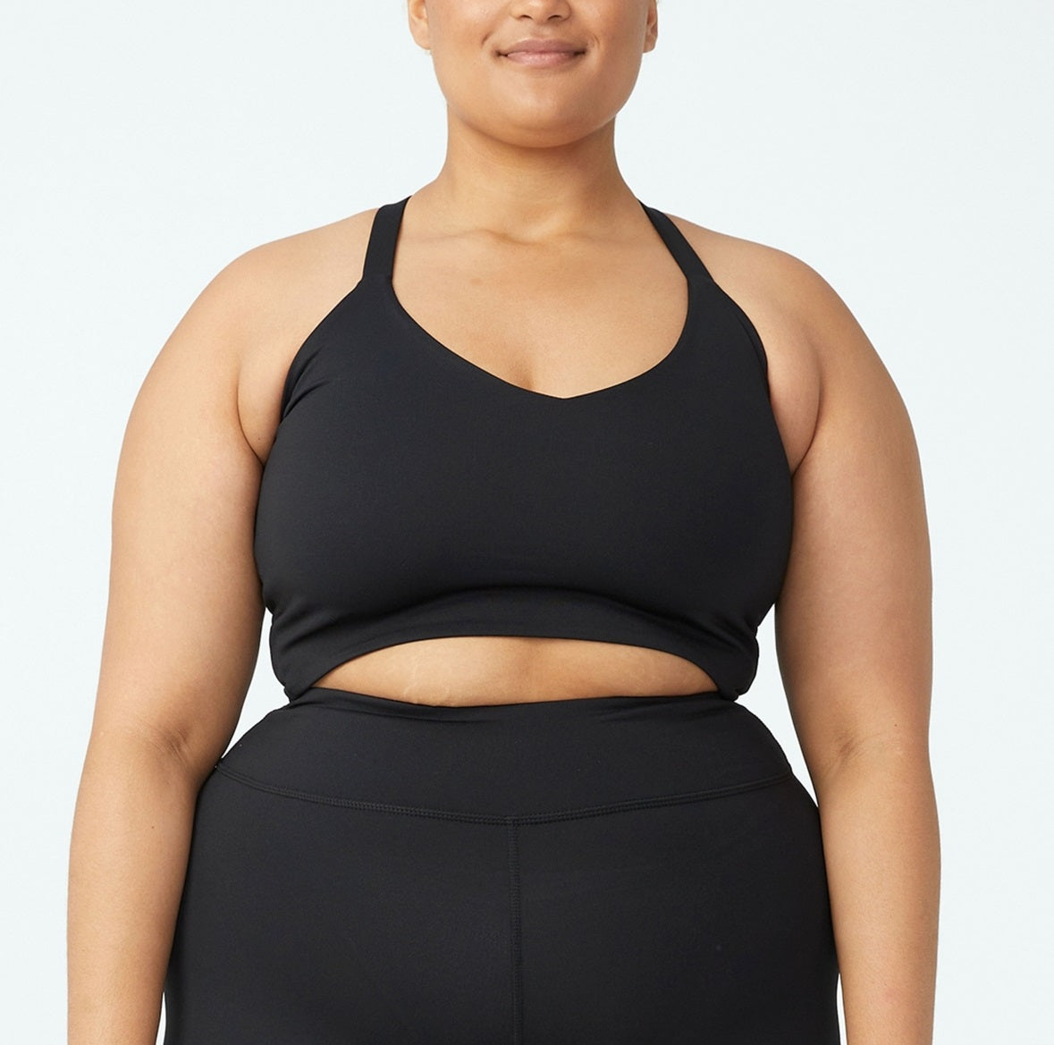 COTTON ON Women's Active Summer Bra Black Size 14W