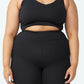 COTTON ON Women's Active Summer Bra Black Size 16W