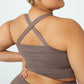 COTTON ON Women's Active Summer Bra Brown Size 18W