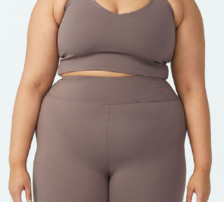 COTTON ON Women's Active Summer Bra Brown Size 18W