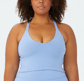 COTTON ON Women's Active Summer Vestlette Top Blue Size 20W
