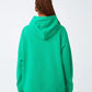 Cotton On Body Women's Oversized Fleece Sweatshirt Hoodie Green Size Large