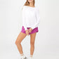 Cotton On Women's Active Rib Long Sleeve Top White Size Medium