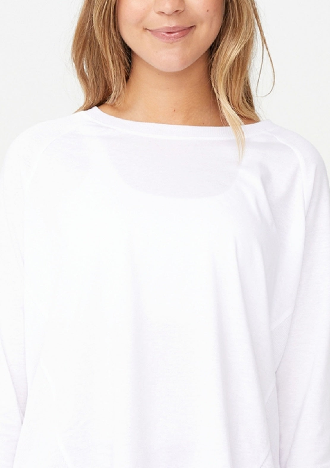 Cotton On Women's Active Rib Long Sleeve Top White Size Small