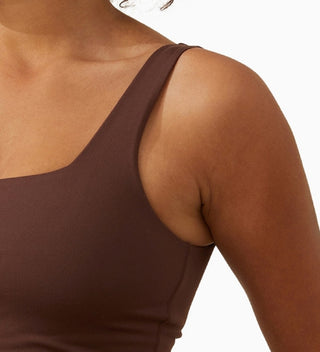 Cotton On Women's Contouring Tiny Vestlette Top Brown Size Medium