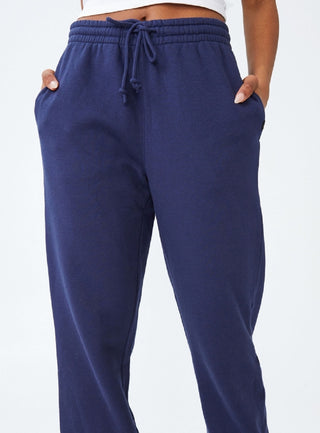 Cotton On Women's Plush Sweatpant Jogger Blue Size Small