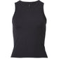 Cotton On Women's Active Rib Tank Top Black Size XS