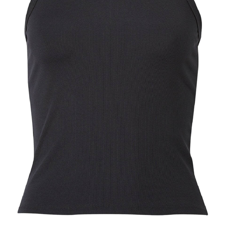 Cotton On Women's Active Rib Tank Top Black Size XS