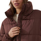Cotton On Women's The Recycled Mother Puffer Jacket Brown Size Large