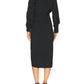 Veronica Beard - Afton Belted Wrap Midi Dress