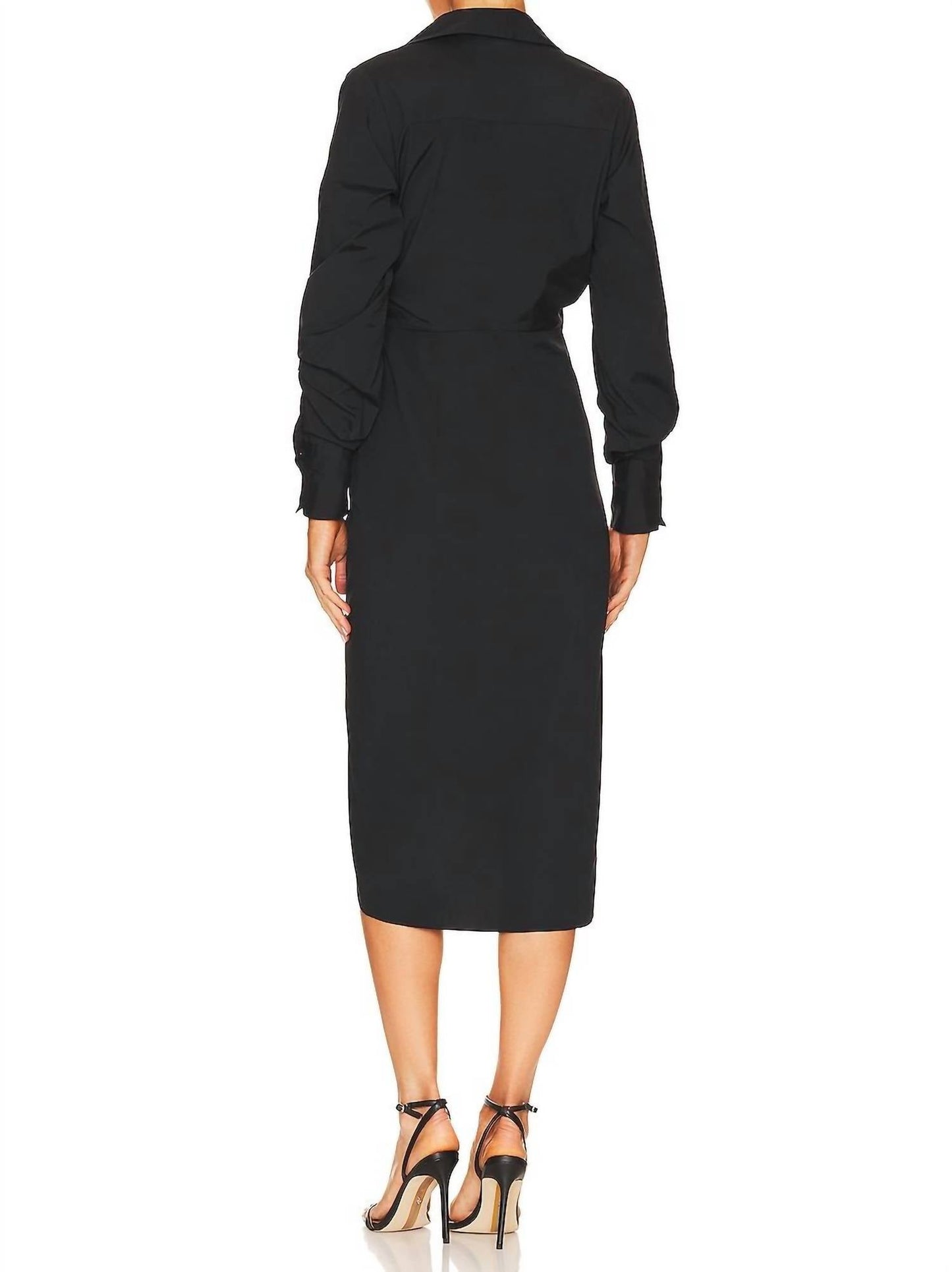 Veronica Beard - Afton Belted Wrap Midi Dress