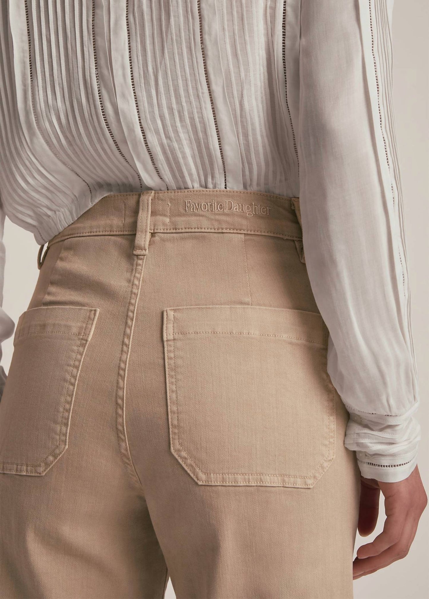 Favorite Daughter - Mischa Super High Rise Wide Leg Ankle Pant