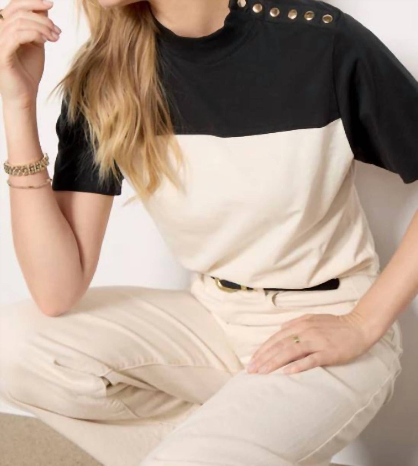 Nation Ltd - Yvette Colorblock Tee