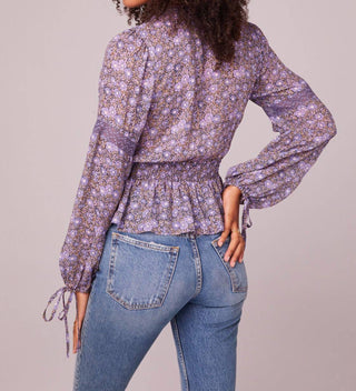 Band Of Gypsies - Floral Long Sleeve Top