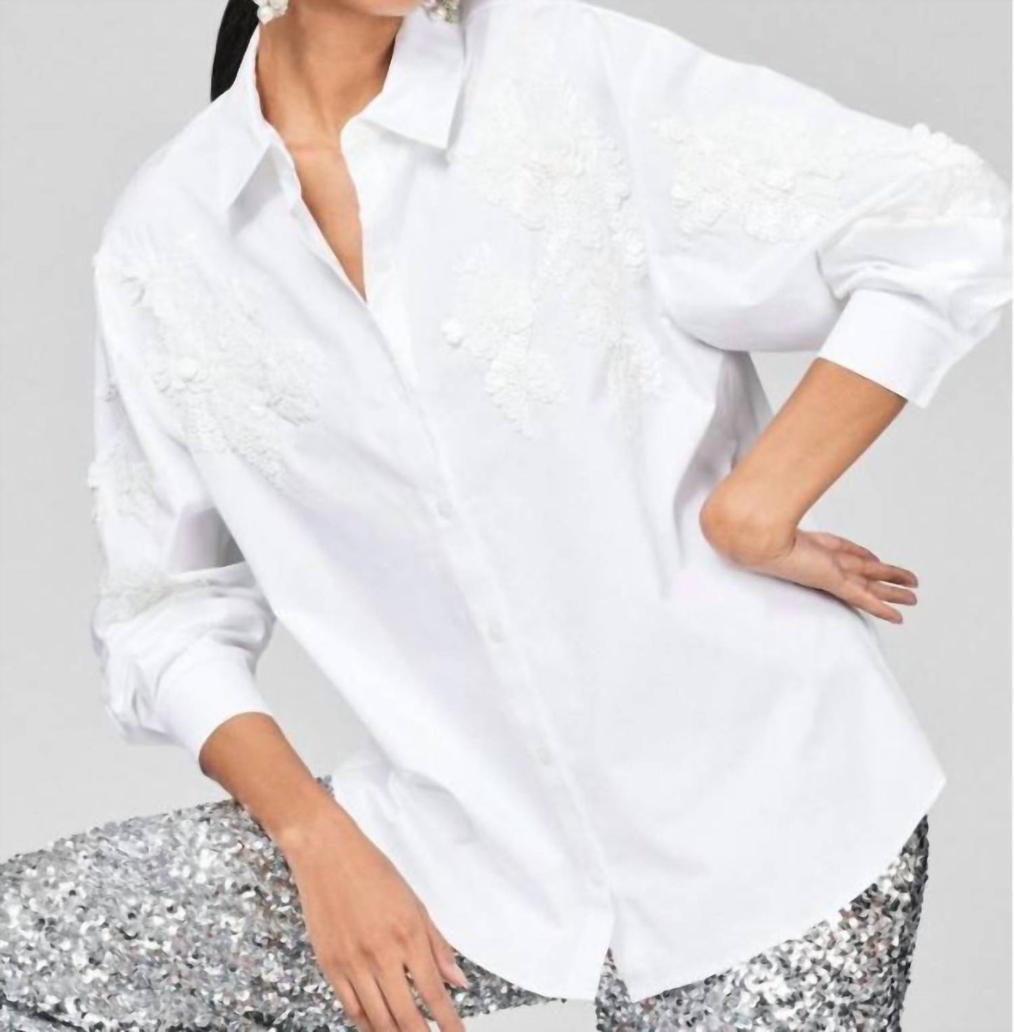 Sachin & Babi - Paradiso Sequin Blouse