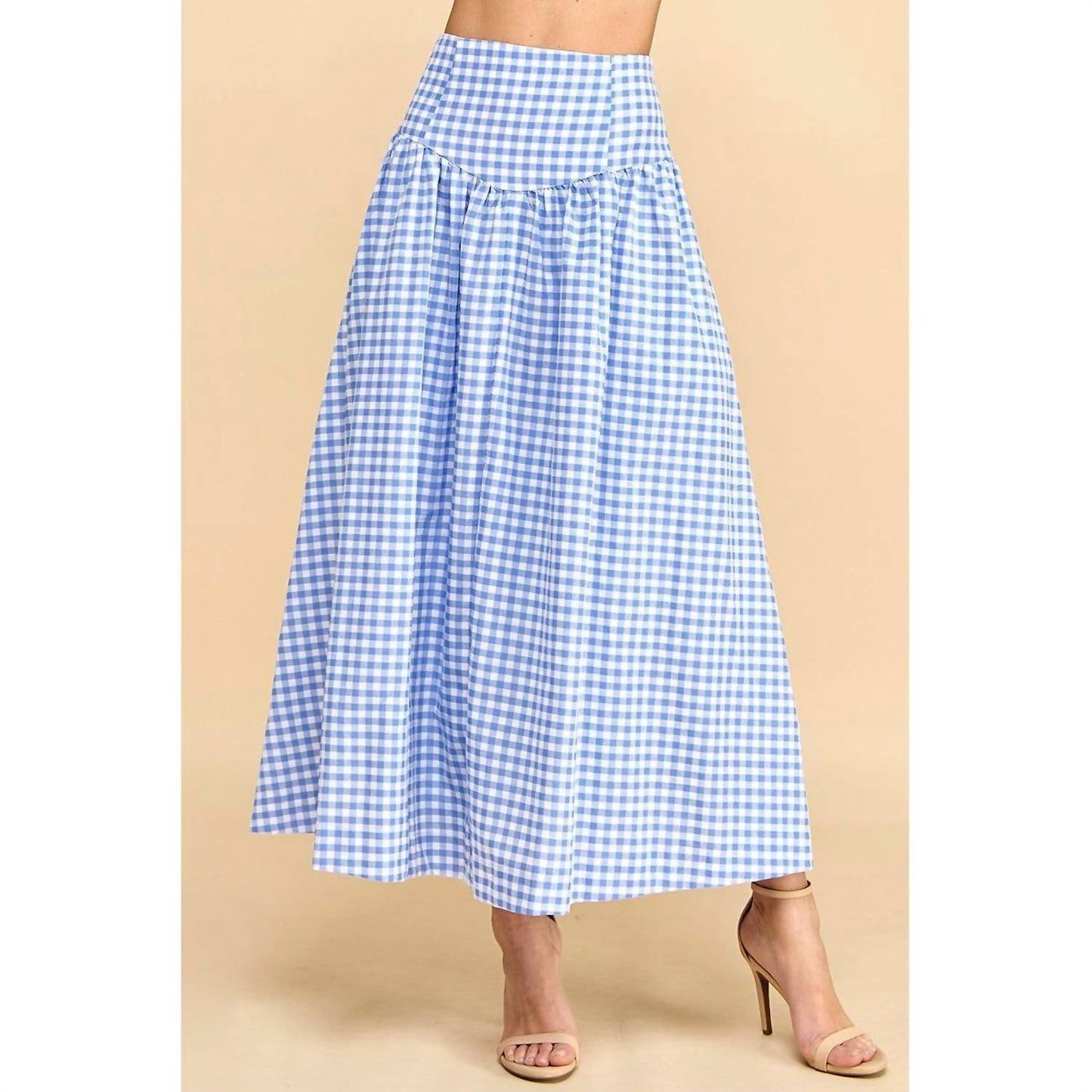 Tcec - Anna Gingham Skirt