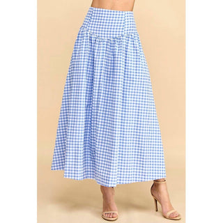 Tcec - Anna Gingham Skirt
