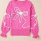 Aapparella - FLOWER BOW SWEATER