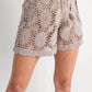 Bluivy - CROCHET DRAWSTRING SHORTS