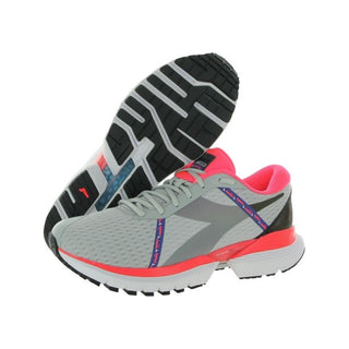 Diadora Men's Mythos Blushield Elite Hip Running Shoes Silver/Lava