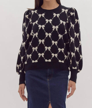 Entro - Bows Forever Sweater