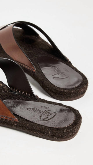 Castaner - Men's Kevin Leather Slip On Sandal