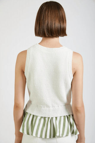 En Saison - Cece Mixed Media Top