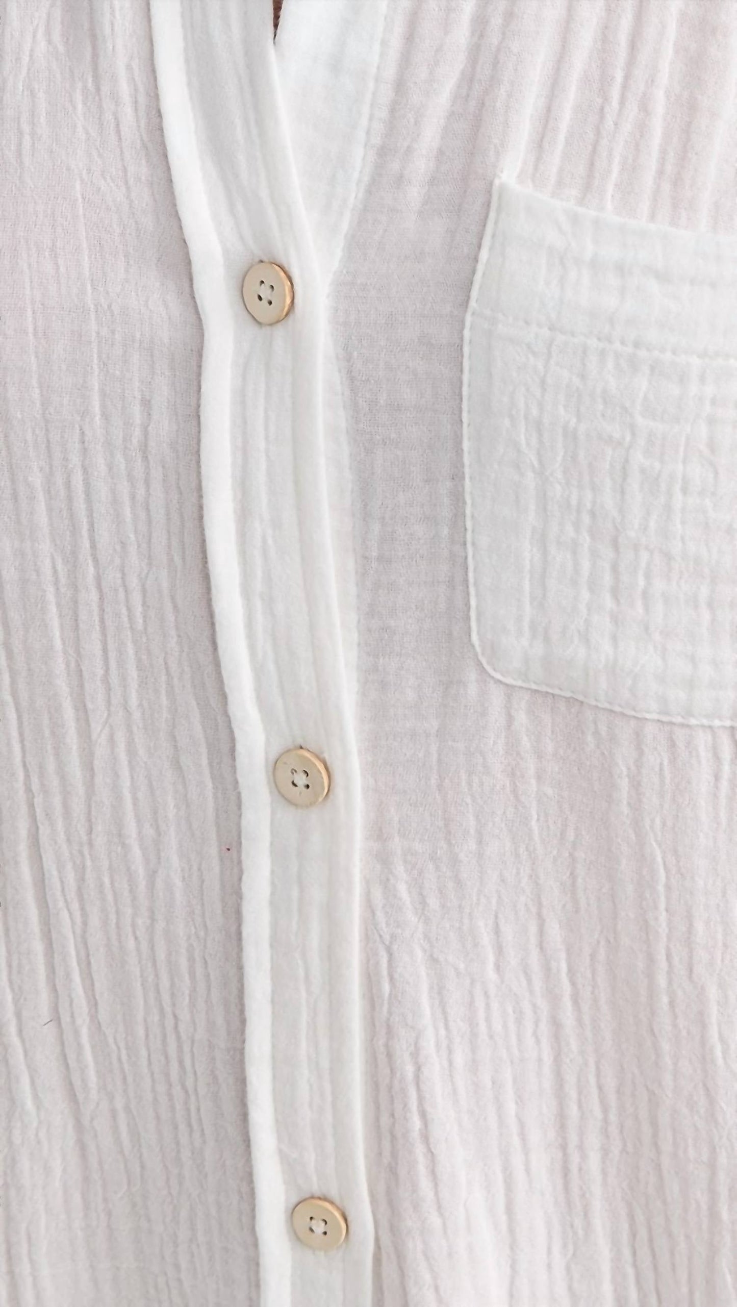 Faherty - Dune Cotton Gauze Maxi Shirtdress