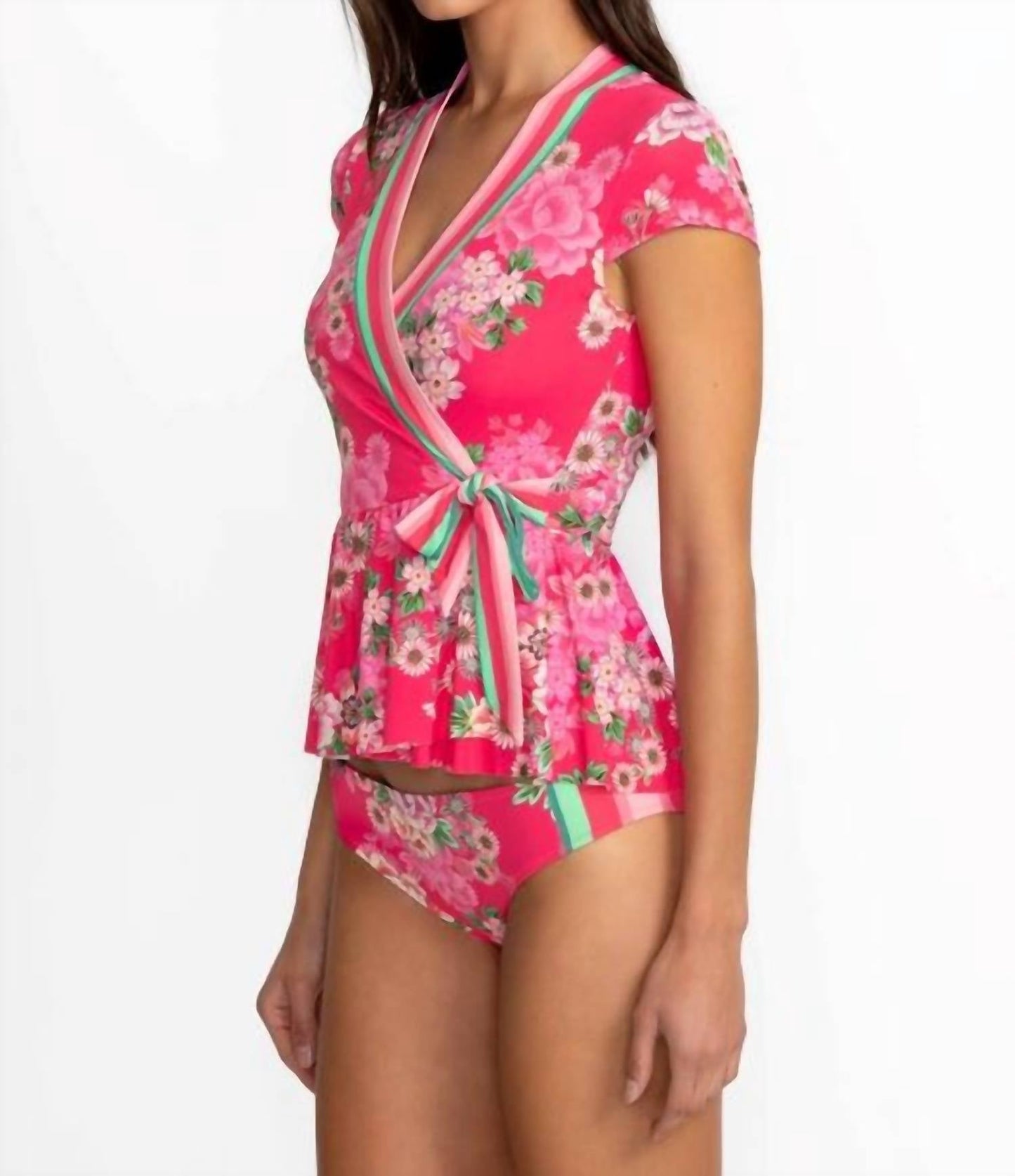 Johnny Was - WRAP TANKINI TOP