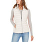Michael Kors - Women's Sleeveless Puffer Vest with Removable Hood