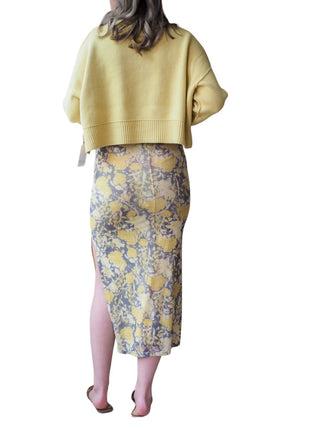 Free People - ROSALIE MESH MIDI SKIRT